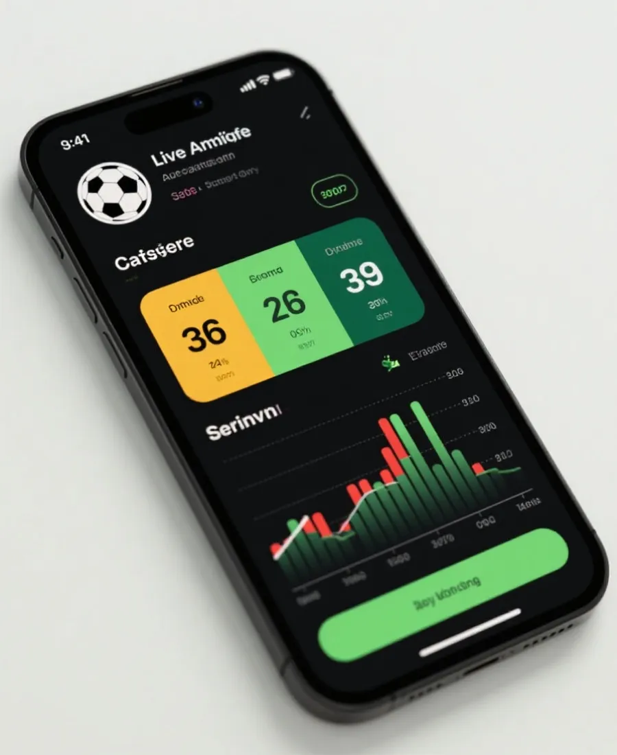 世界杯手机端实时看盘界面展示