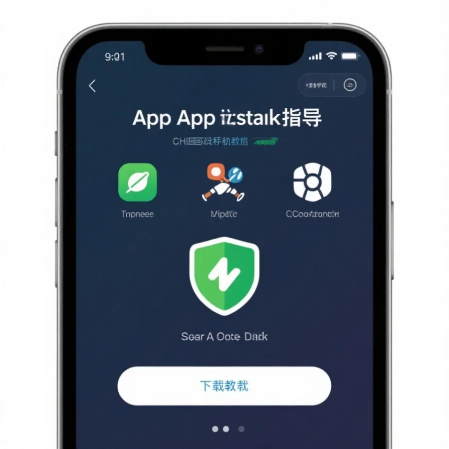APP下载与安装说明示意图